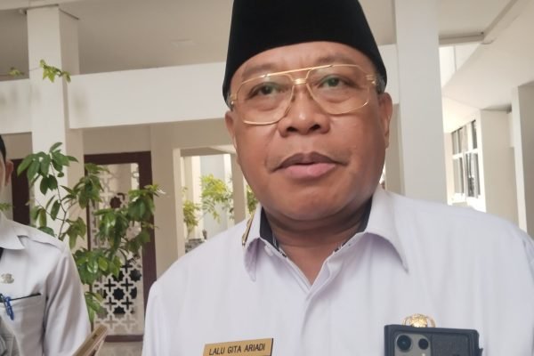 Sekda NTB Lalu Gita Ariadi (foto kicknews.today/wn)