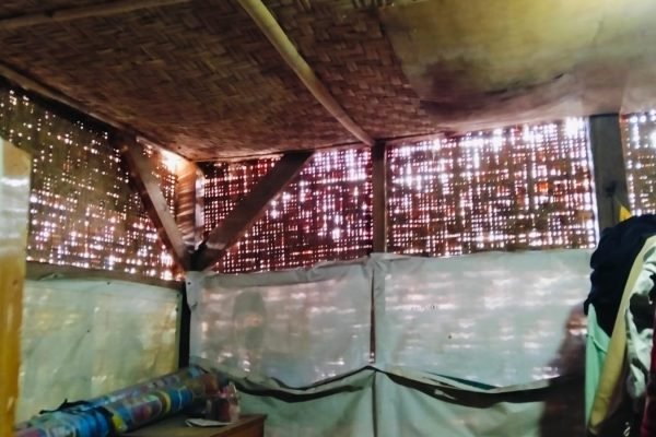 Kondisi rumah Suhni, warga di Desa Waringin, Lombok Timur.