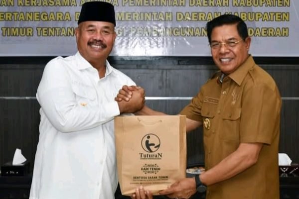 Bupati Lombok Timur, H, Haerul Warisin dan Bupati Kutai Kartanegara
