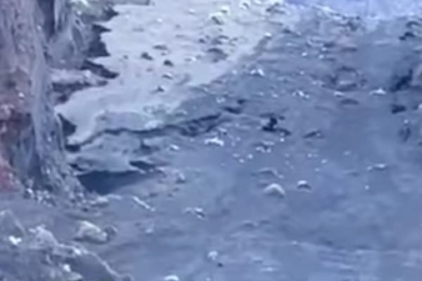 Lokasi terjatuhnya pendaki asal Brazil di Gunung Rinjani.