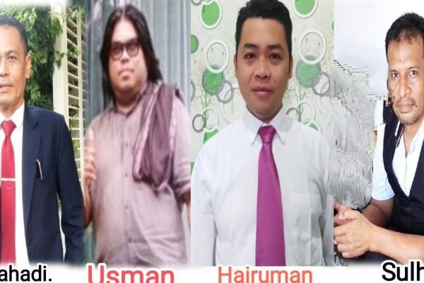 Ketiga pengacara SBMI NTB dan ketua SBMI NTB