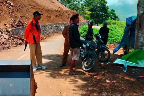 Lokasi pengerukan bukit di Sembalun Lombok Timur. foto:Ist