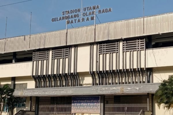 Stadion Utama Gelanggang Olahraga Mataram. (foto kicknews.today/ist)