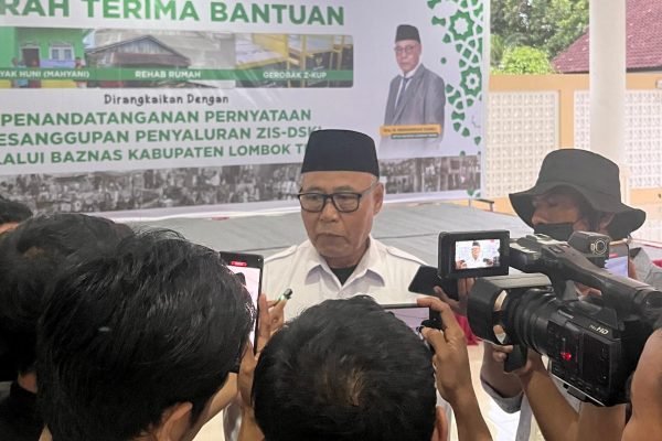 Ketua Baznas Kabupaten Lombok Timur, Drs. H. Muhammad Kamli, foto. Ist