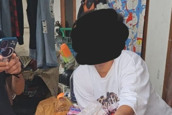 Pelaku yang diamankan karena penyalahgunaan obat ilegal. Foto. Dok. BBPOM Mataram