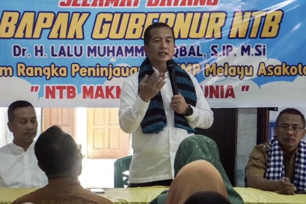 Gubernur NTB Dr H Lalu Muhamad Iqbal (foto kicknews.today/adpim)