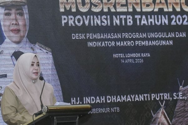 Wakil Gubernur NTB, Hj. Indah Dhamayanti Putri, SE., M.IP., (foto kicknews.today/adpim)