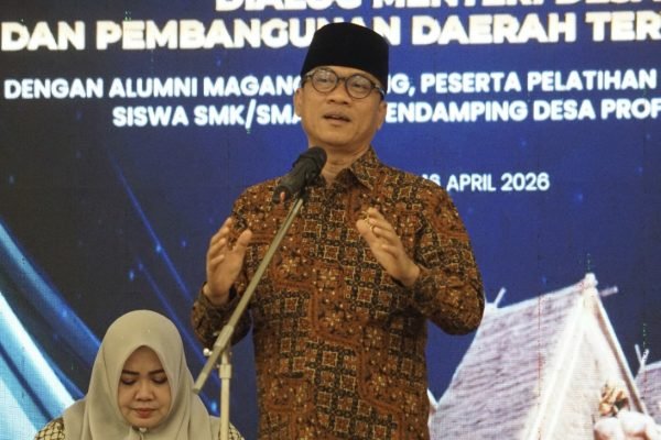 Menteri Desa dan Pembangunan Daerah Tertinggal (Mendes PDT) RI, Yandri Susanto (foto kicknews.today/wn)