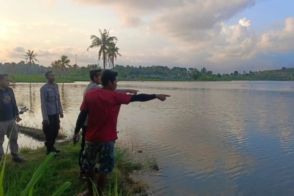 Bendungan Pandandure Lombok Timur tempat tenggelamnya korban, Ahmad Rahman. Foto. Ist