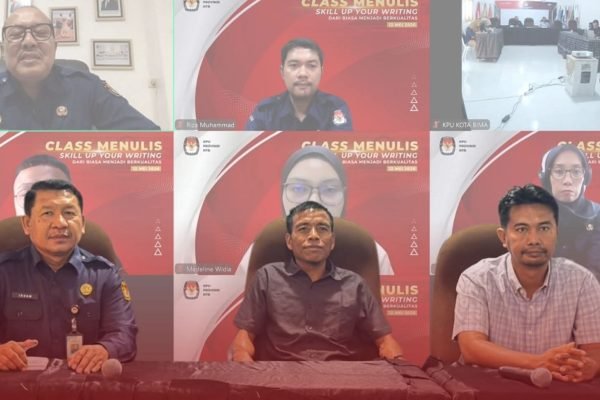 KPU Kota Bima ikut class menulis KPU NTB.