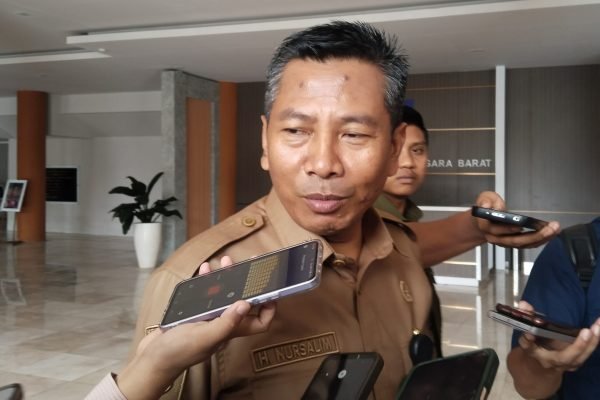 Kepala Badan Pengelolaan Keuangan dan Aset Daerah (BPKAD) provinsi Nusa Tenggara Barat (NTB) Nursalim (foto kicknews.today/wn)