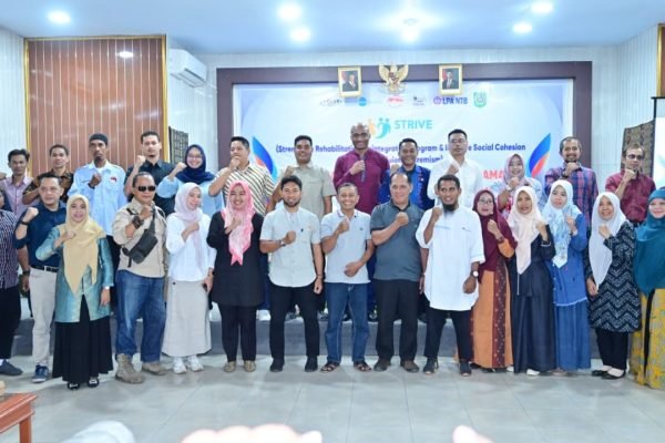 Kegiatan pelatihan Forum Masyarakat DRPPA di Hotel Mutmainah Kota Bima.