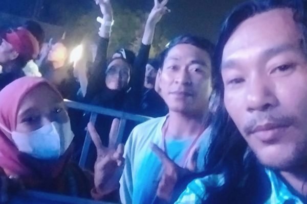 Abdul Haris Agam atau yang akrab disapa Agam Rinjani (poto kicknews.today/wn)