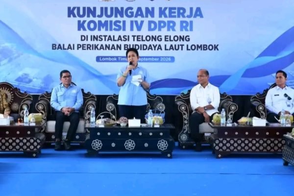 Ketua Komisi IV DPR RI, Siti Hediati Soeharto melakukan kunjungan kerja di Lombok Timur. Foto. Ist