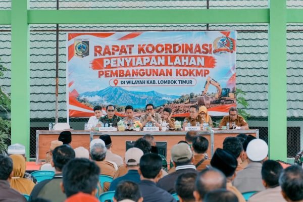 Rapat koordinasi pembangunan KDKMP. Foto. Pemda
