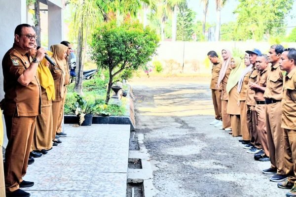 Sekda Kabupaten Bima pimpin apel sidak di sejumlah OPD.