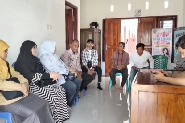 Ketua LPA Kabupaten Bima bersilaturahmi ke UPT PPA.