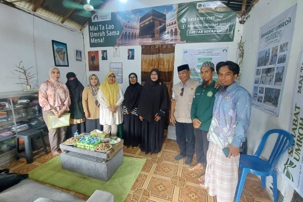 Kepala Kemenhaj Dompu H Eka Iskandar MSi bersama jajaran lakukan sidak travel umroh.