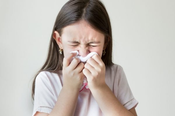 Ilustrasi penderita flu