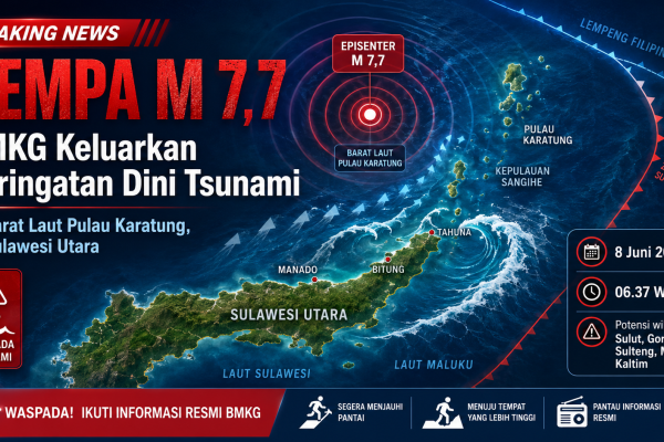 Ilustrasi tsunami