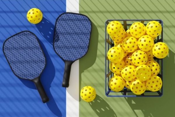 Ilustrasi pickleball