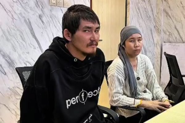 Tersangka DPO Interpol asal Kazhakstan. (Foto hasil tangkapan layar)