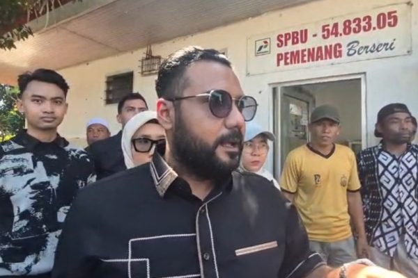 Kuasa Hukum Pemilik tiga SPBU di Lombok Utara yang ditutup PN Mataram.(Foto hasil tangkapan layar)