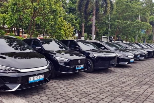 Unit Mobil Listrik yang Disewa Pemprov NTB