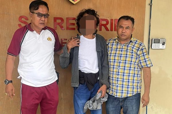 Pelaku pembunuhan istri di Huu Dompu diamankan Polres Dompu.