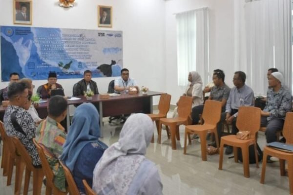 Rapat koordinasi Pemda Lombok Utara dan KKP atasi persoalan sampah di Gili Matra. (Foto. kicknews.today/Ist)