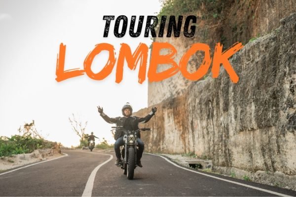 Ilustrasi Motor Touring keliling Lombok